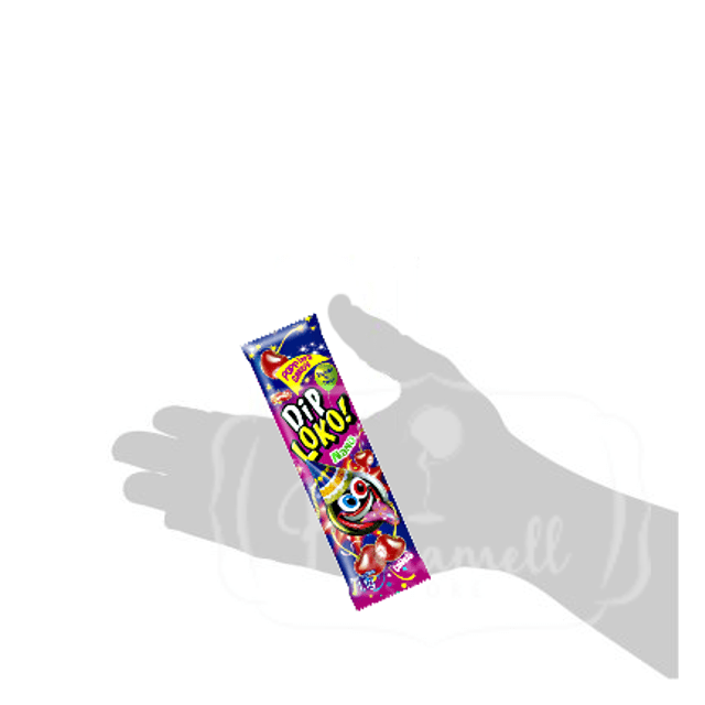 Balas Explosivas Sabor Cereja - Dip Loko Nano Popping Candy