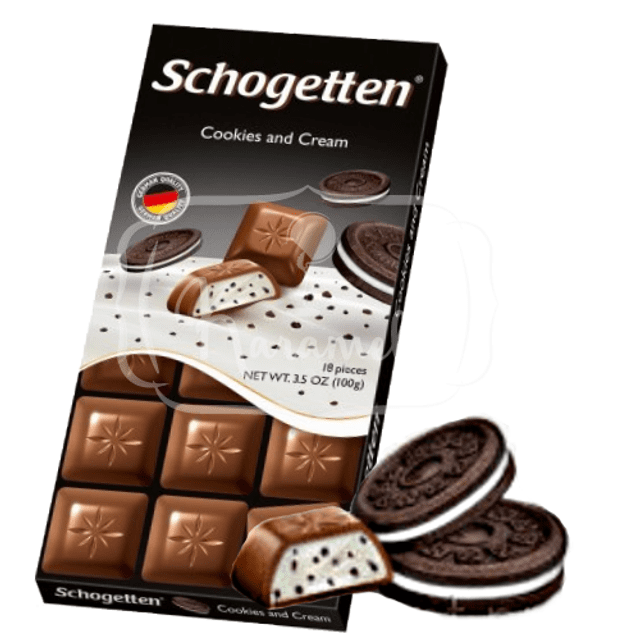 Schogetten Cookies and Cream - Chocolate - Importado Alemanha