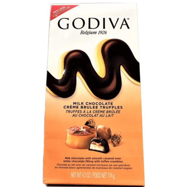 Godiva Milk Chocolate Crème Brulee Dessert Importado Karamell Store