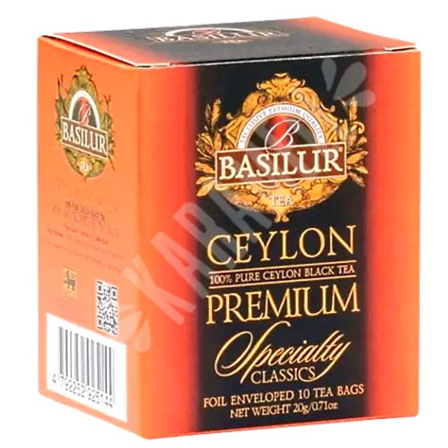 Chá Basilur - Specialty Classics Pure Ceylon Black Tea - Sri Lanka