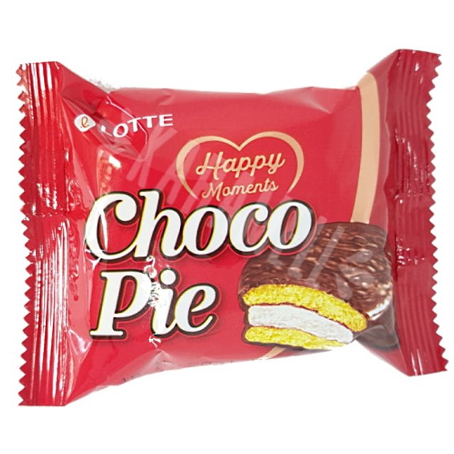 Alfajor Choco Pie Happy Moments - Lotte - Importado Coreia