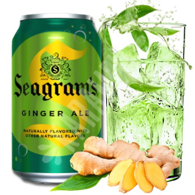 Refrigerante Seagram's Ginger Ale - Importado EUA