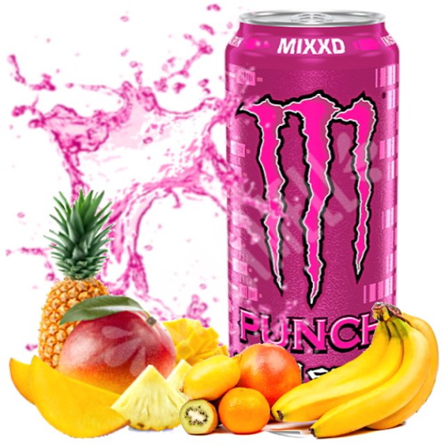 Bebida Monster Energy Edição Mixxd Punch - Importado Irlanda  