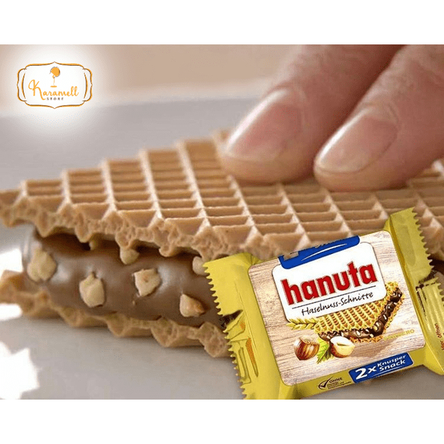 Hanuta Haselnuss Schnitte Chocolate Ferrero - ATACADO 6X - Importado