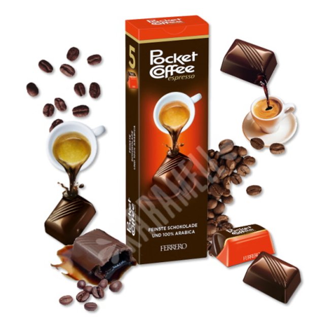Pocket Coffee Espresso - Ferrero - Importado Alemanha