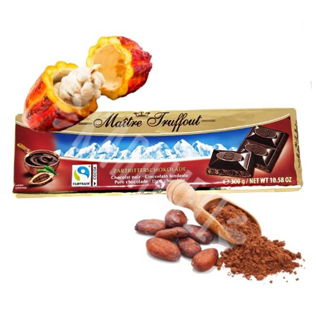 Chocolate Amargo - Maitre Truffout - Áustria