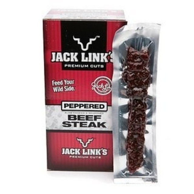 Tira de Carne - JACK LINKS - * PEPPERED BEEF STEAK * - 28 gramas