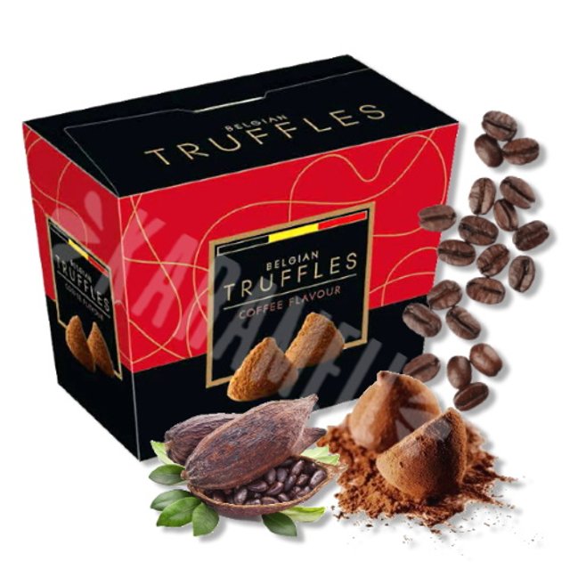 Chocolate Truffles Coffee Flavour - Belgian - Importado Bélgica
