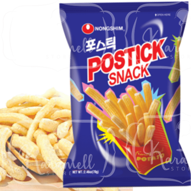 Nongshim Postick Snack - Salgadinho de Batata - Importado da Coreia