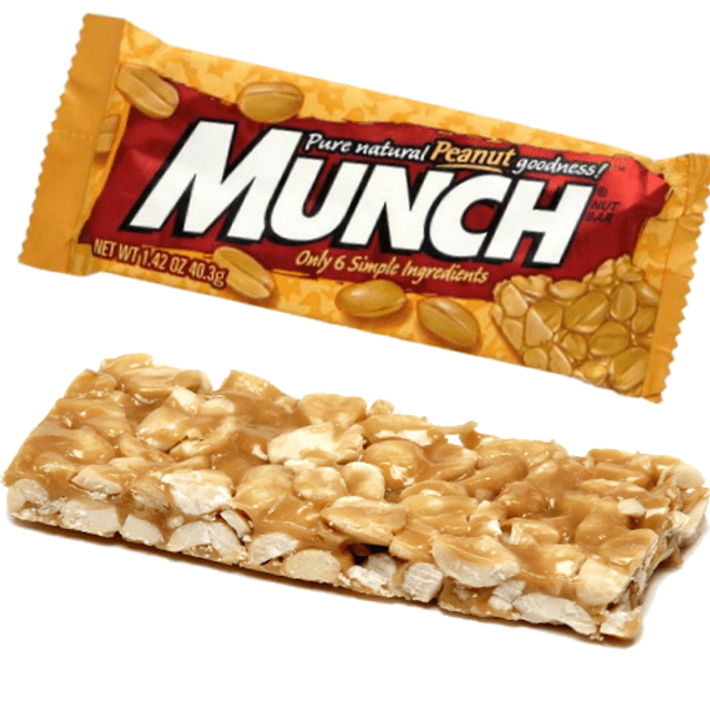 Munch Peanut Bar Barra de Amendoim Importado Karamell Store