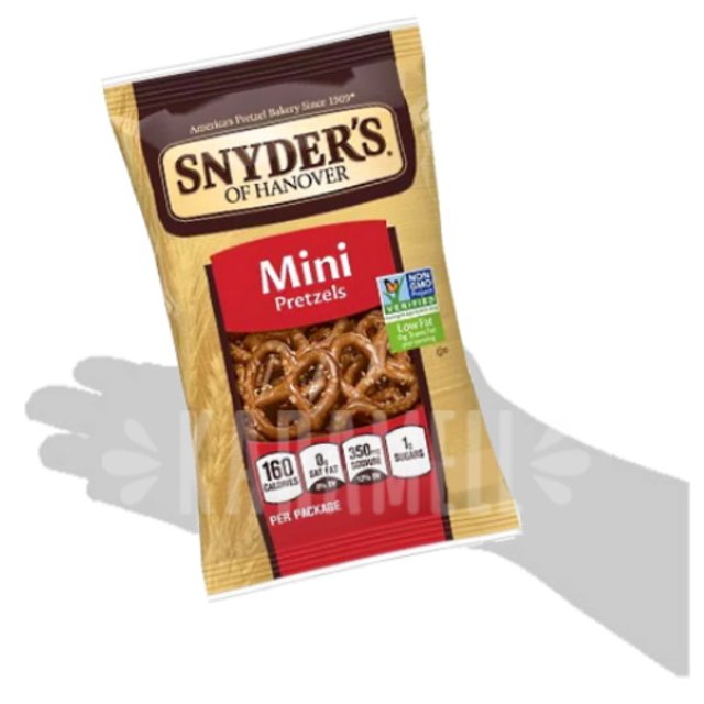 Salgadinho Mini Pretzels - Snyder's - Importado EUA