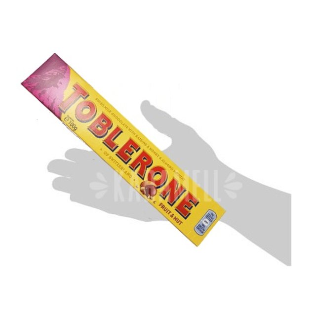 Chocolate Toblerone Raisins Honey & Almond Nougat - Importado Suiça