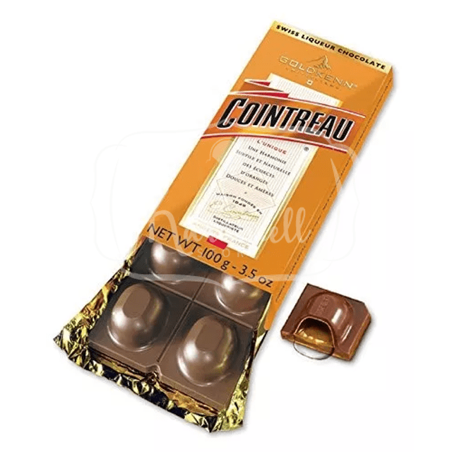 Goldkenn Cointreau - Chocolate & Licor Cointreau - Importado da Suiça