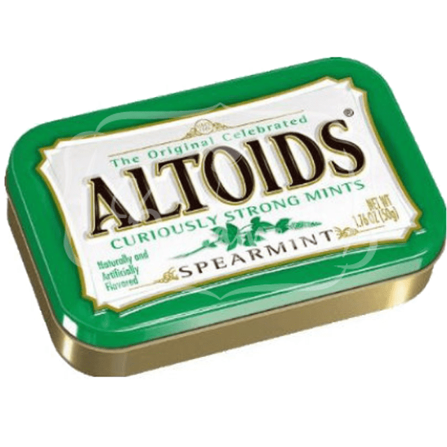 Altoids Importado EUA - ATACADO 6X - Curiously Strong Mints -Spearmint