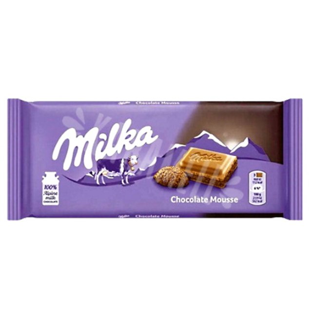 Milka Chocolate Mousse Dessert - Linha Premium - Importado da Áustria