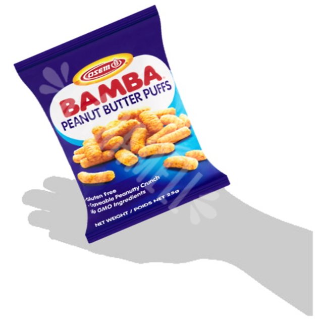 Salgadinho Bamba Peanut Butter Puffs Snacks 25g - Importado Israel