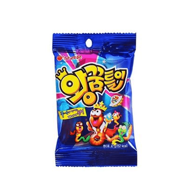 Balas Gummy Formato de Minhoca - Importado Coreia