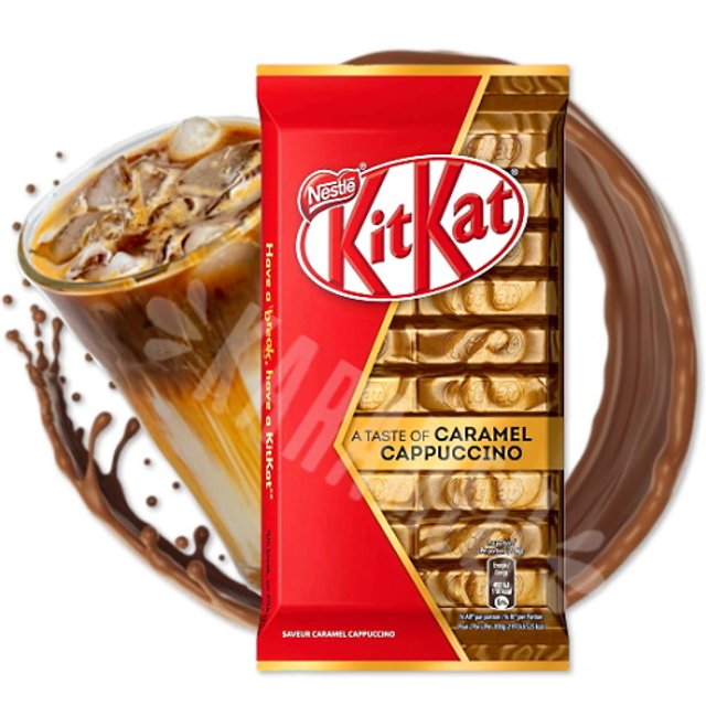 Kit Kat Caramel Cappuccino Chocolate - Importado EUA