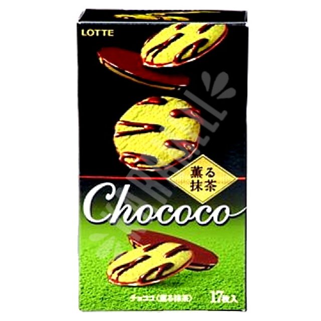 Biscoito Chocolate com Chá Verde Matcha Lotte - Importado Japão