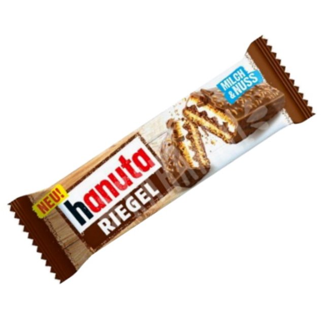 Wafer Chocolate Avelã & Creme - Hanuta Riegel - Importado Alemanha ...
