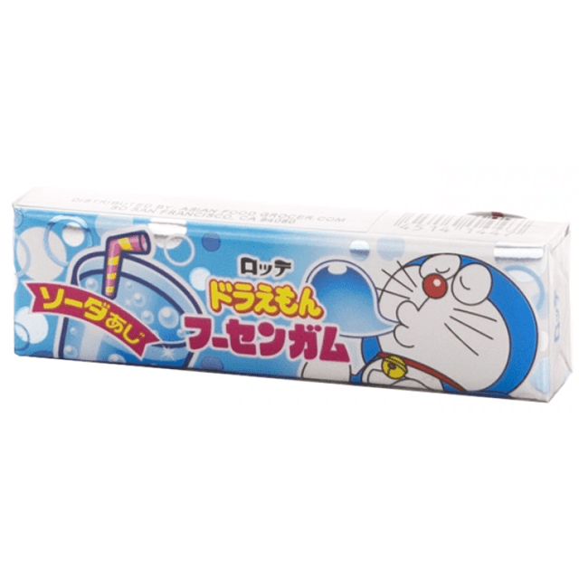 LotteJapaneseBubbleGumDoraemonSquashSodaFusen Karamell Store