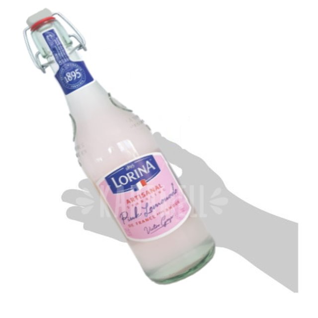 Água com Gás Saborizada Pink Lemonade - Lorina - França
