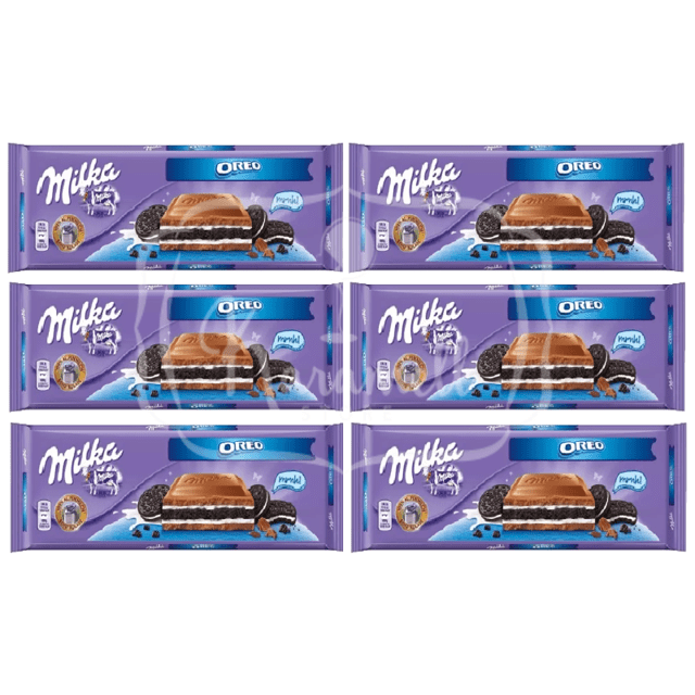 Milka Oreo 300g - ATACADO 6 Chocolates - Importado