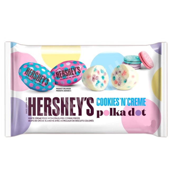 Cookies and Creme Polka Dot Hershey's Importado EUA Karamell Store