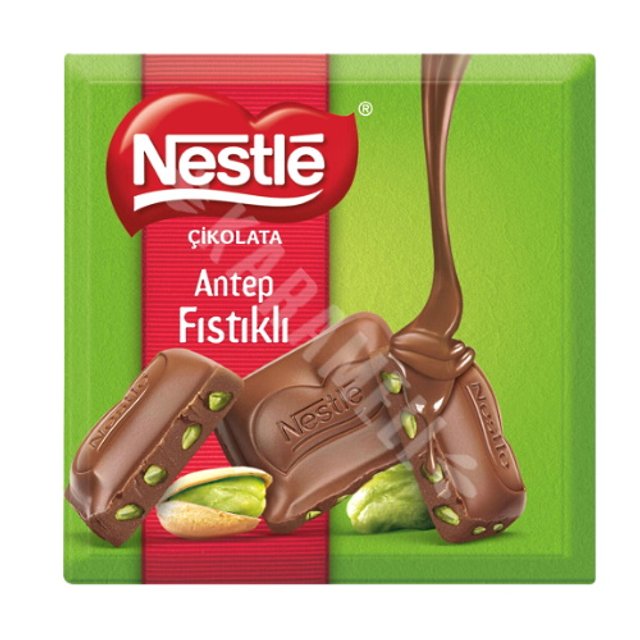 Antep Fistikli - Chocolate ao Leite com Pistache - Nestlé - Turquia 
