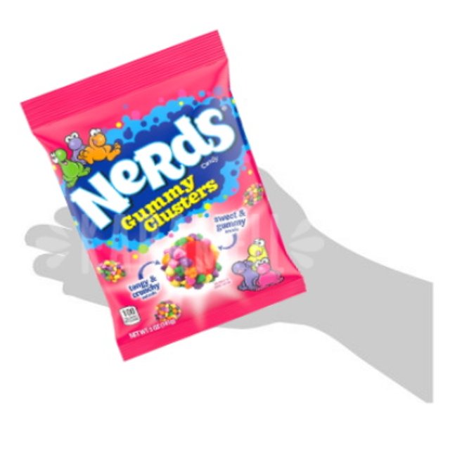  Balas Gummy Clusters - Nerds Candy - Importado EUA 