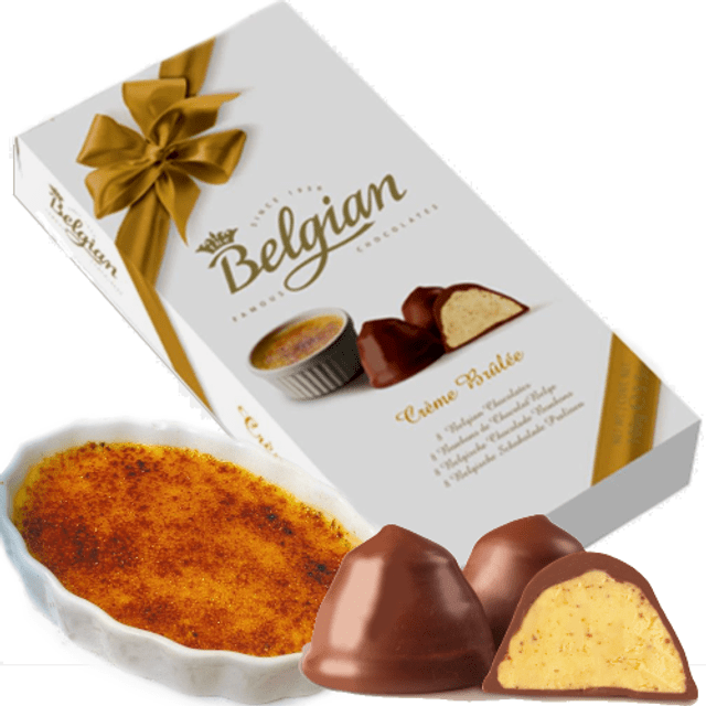 Belgian Crème Brulée Chocolate Belga Crème Brulée Karamell Store