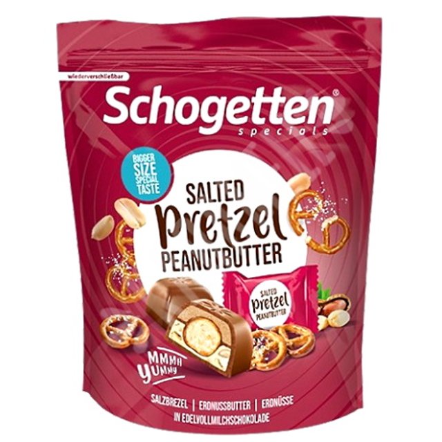 Chocolate Salted Pretzel Peanut Butter - Schogetten - Alemanha