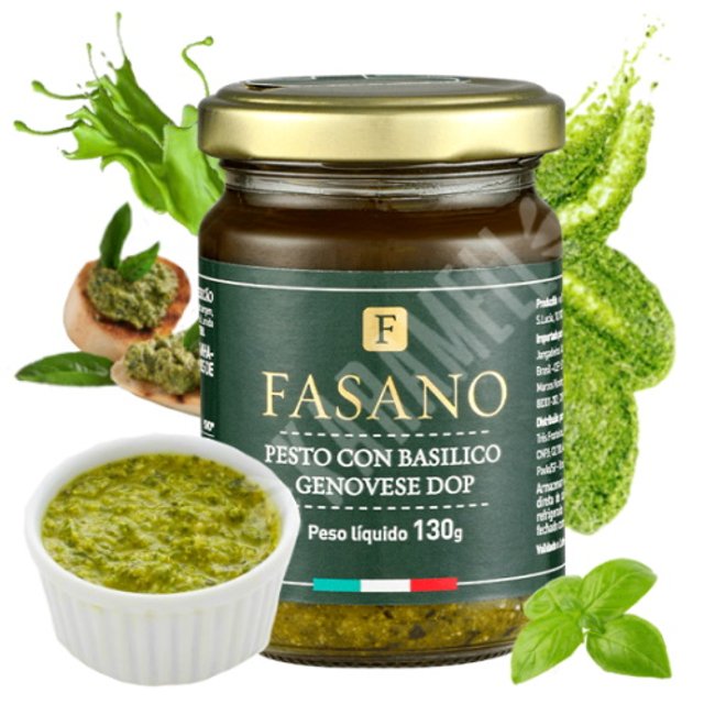 Molho Pesto Genovese - Fasano - Importado da Itália
