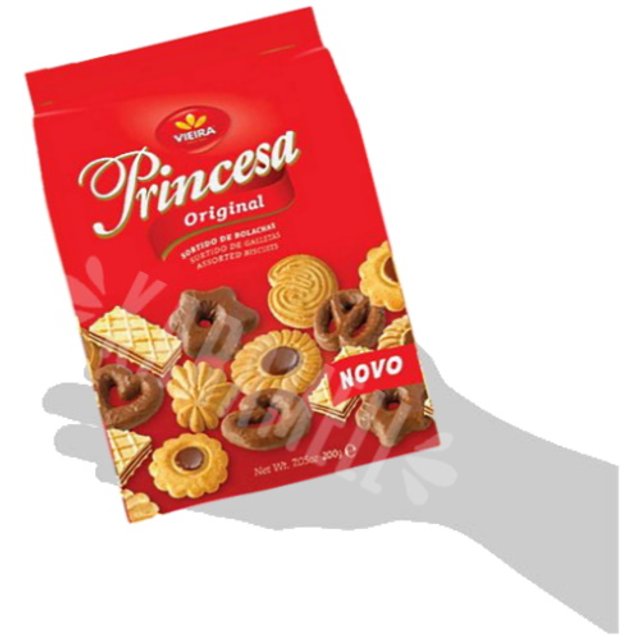 Biscoito Sortido Princesa  - VIEIRA - Importado Portugal