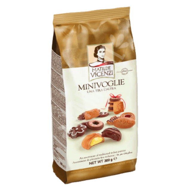 Biscoitos Finos MiniVoglie da Matilde Vicenzi - Importado da Itália