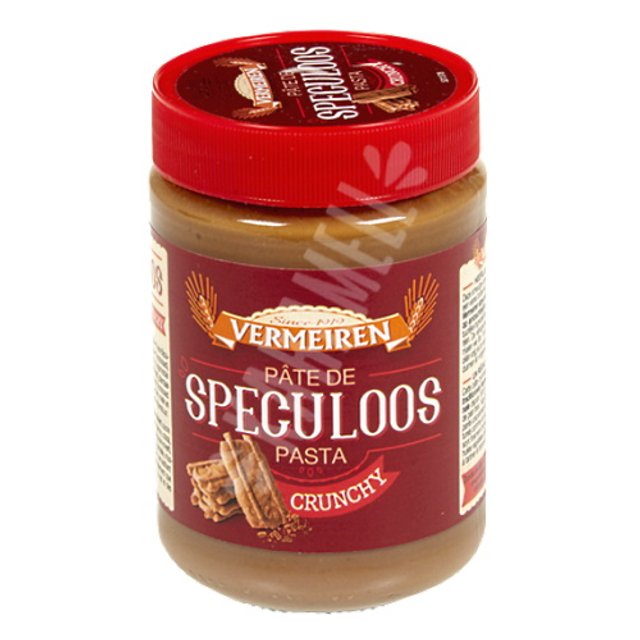 Creme de Speculoos Pasta Crunchy - Vermeiren - Bélgica