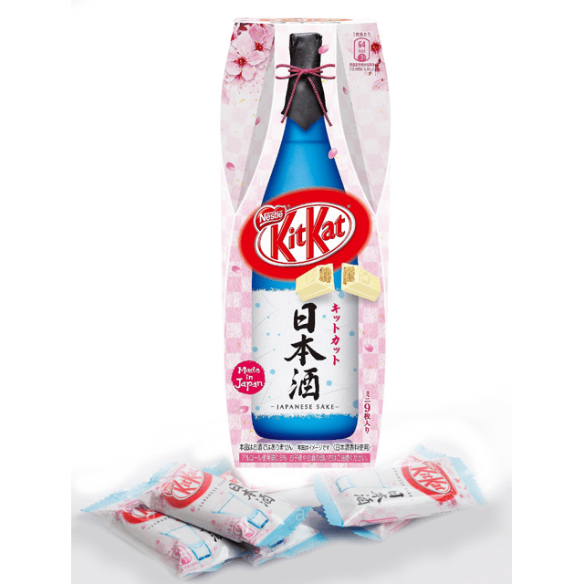 Kit Kat Sake - Chocolate Branco & Saquê - Importado do Japão