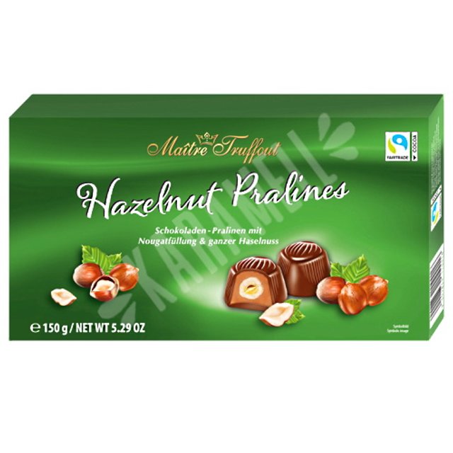 Bombom Hazelnut Cream Pralines - Maître Truffout - Importado Áustria