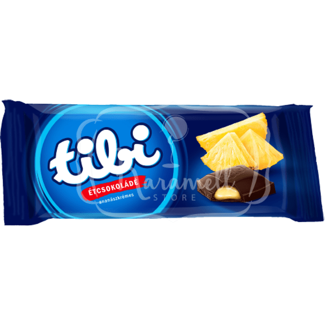 Chocolate Tibi Dark com Creme de Abacaxi - Importado da Hungria