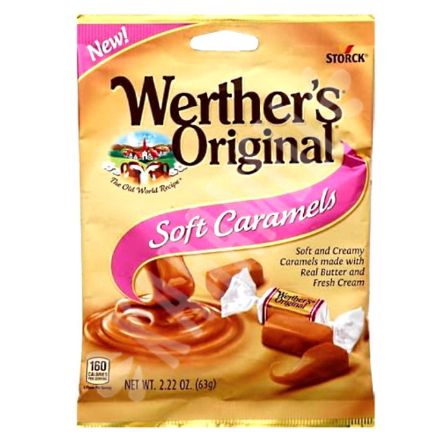 Balas Werther's Original Soft Caramels - Importado EUA