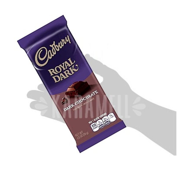 Chocolate Cadbury Royal Dark - Importado EUA