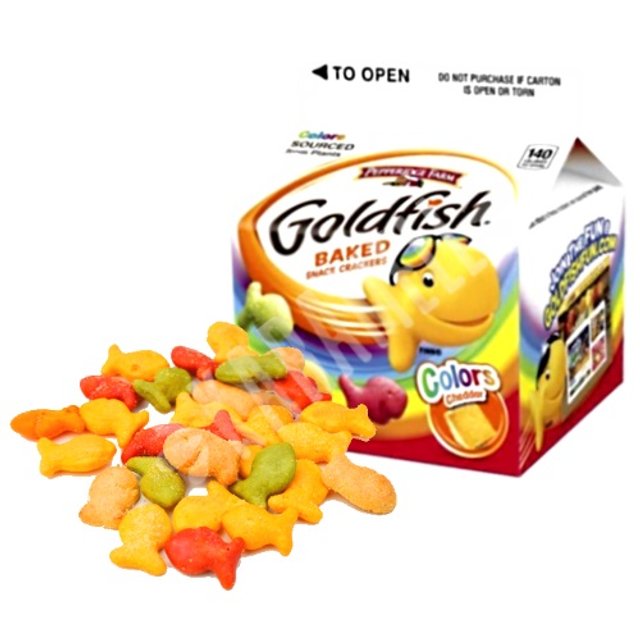 Biscoitos Goldfish Colors Cheddar 57g - Pepperidge Farm - EUA