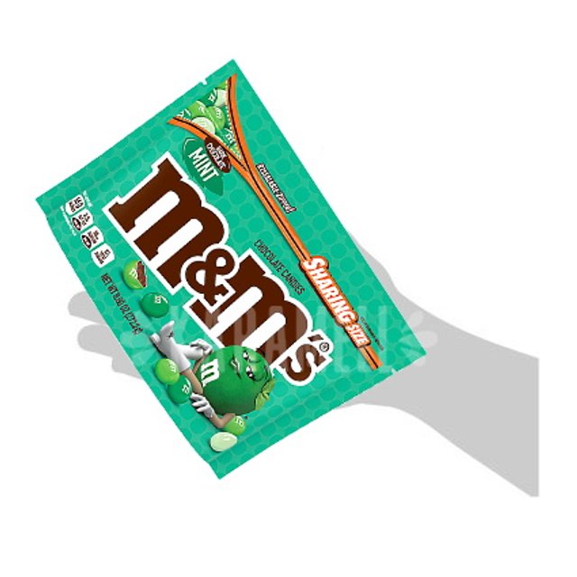 M&M's Mint 272,2g - Chocolate Amargo com Menta - Importado EUA