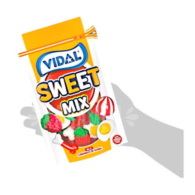 Sweet Mix Jelly Caramelo De Goma Vidal Importado Espanha Karamell