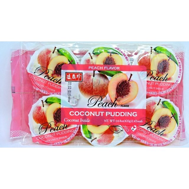Doces Importados - Peach Coconut Pudding