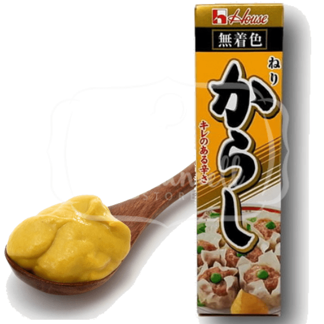 Mostarda em pasta - House Nama Shoga - Importado do Japão