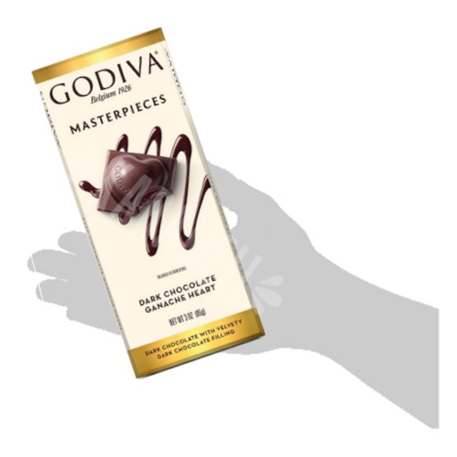 Godiva Masterpieces Dark Chocolate Ganache Heart - Importado EUA