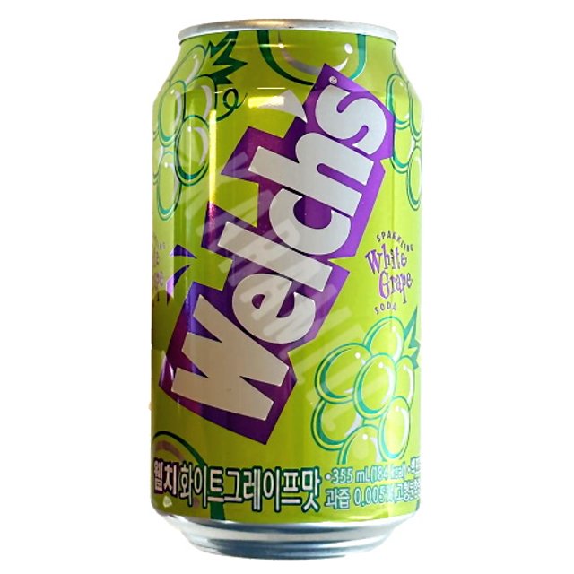 Refrigerante Welchs White Grape Soda - Nongshim - Importado Coreia