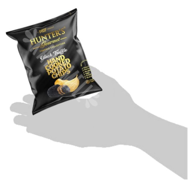 Hand Cooked Potato Chips Black Truffle Hunters Snack - Emirados Árabes