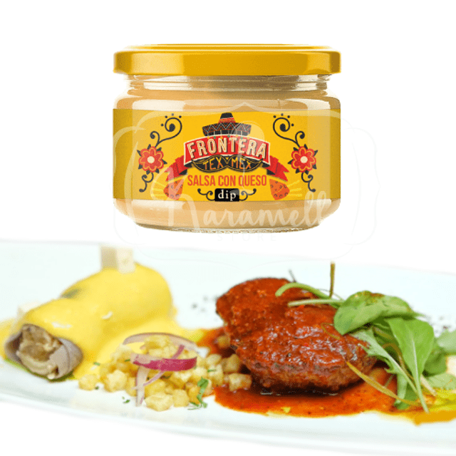 Molho Frontera Tex Mex Salsa com Queijo Importado da Bélgica